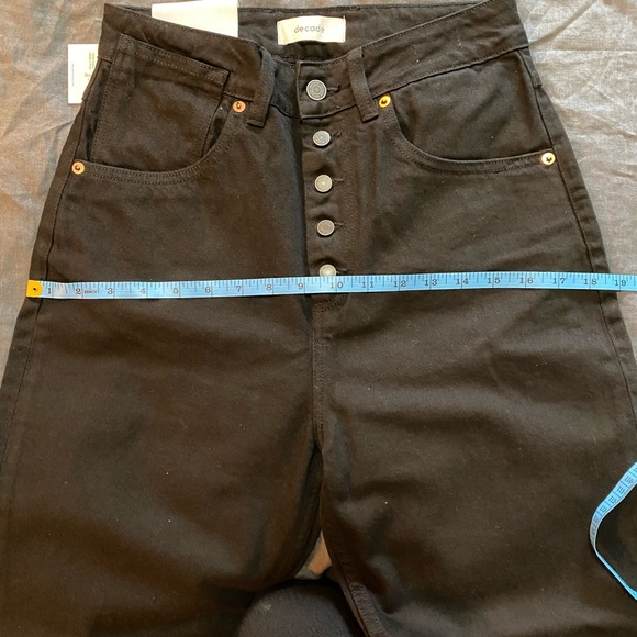 Decade studio Bonnie taper jeans size 30, BNWT - Picture 7 of 7